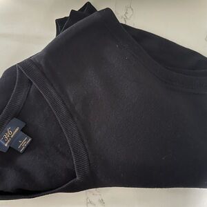 Brooks Brothers Navy V-Neck Sweater